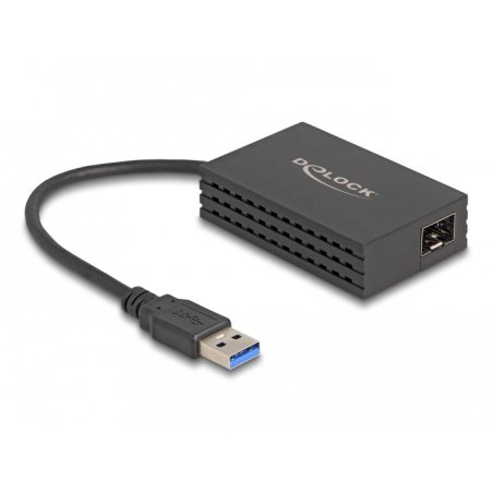 DeLOCK Adaptateur USB Type-A à 1 x SFP LAN Gigaoctet