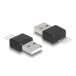 DeLOCK Adapter USB 2.0 Type-A male with 4 pin