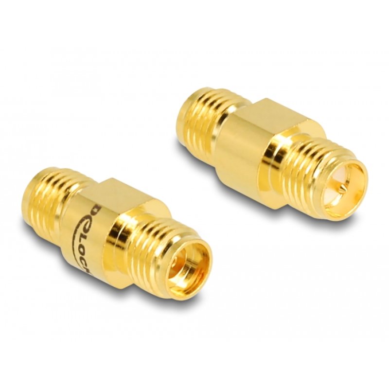 DeLOCK Adaptateur RP-SMA femelle à SMA femelle