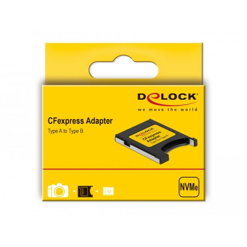 DeLOCK Adaptateur CFexpress Type A à Type B