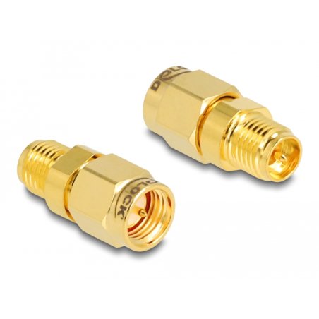 DeLOCK Adaptateur RP-SMA femelle à SMA mâle