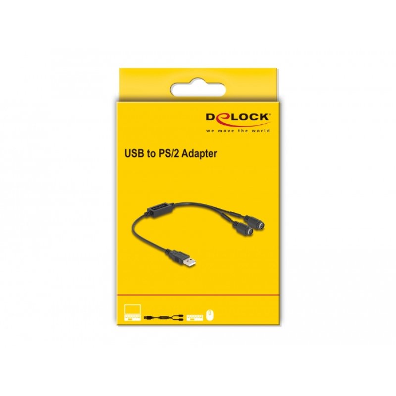 Delock USB zu PS/2 Adapter