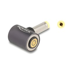 Delock Adapter für Notebook Ladekabel HP 4,8 x 1,7 mm Stecker zu magnetischem 8 Pin Konnektor