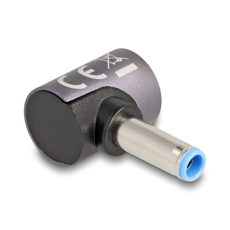Delock Adapter für Notebook Ladekabel HP 4,5 x 3,0 mm Stecker zu magnetischem 8 Pin Konnektor