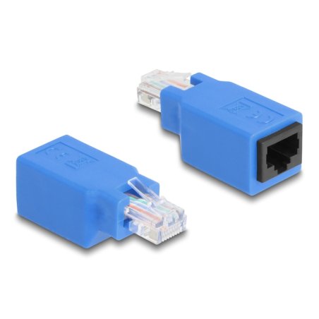DeLOCK 64803 changeur de genre de câble RJ45 Bleu