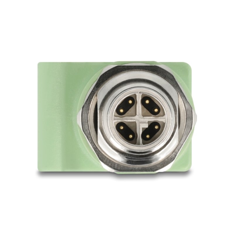 DeLOCK 60681 changeur de genre de câble M12 RJ45 Vert