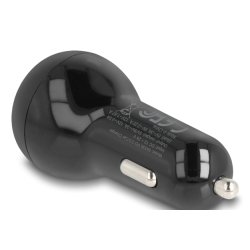 Delock Kfz Ladeadapter 2 x USB Type-C™ PD 3.0 mit 40 W