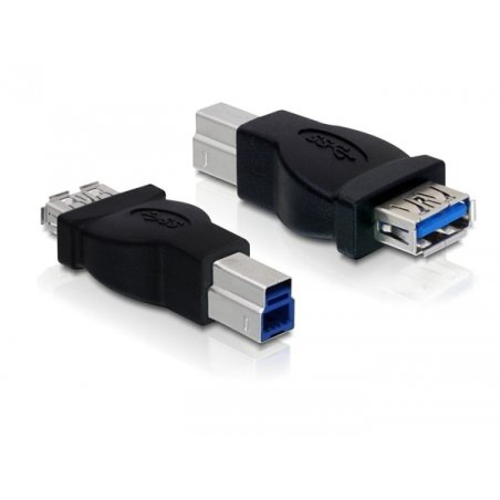 Delock Adapter USB 3.0-B Stecker zu USB 3.0-A Buchse
