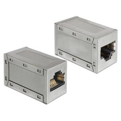 DeLOCK 86088 cable gender changer RJ45 Grey