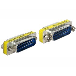 DeLOCK 65479 cable gender changer Sub-D 15 Silver