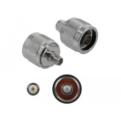 DeLOCK 89983 cable gender changer SMA Nickel