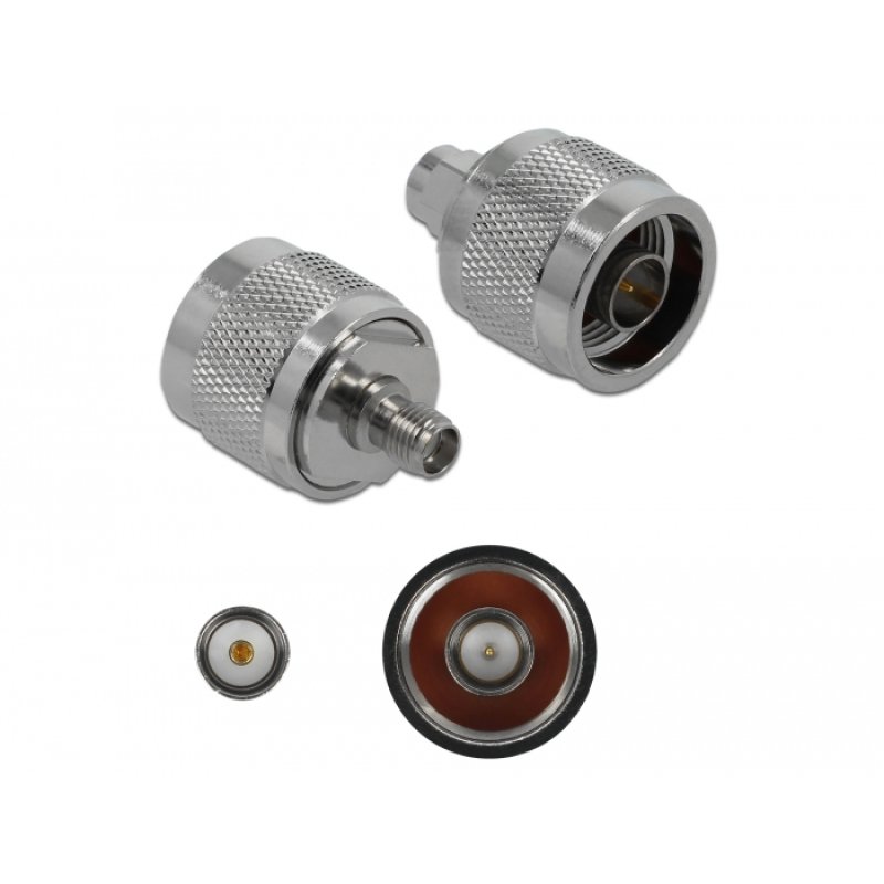 Delock Adapter N Stecker zu SMA Buchse 10 GHz