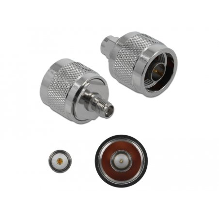 Delock Adapter N Stecker zu SMA Buchse 10 GHz