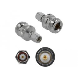 DeLOCK 89985 cable gender changer RP-SMA Nickel