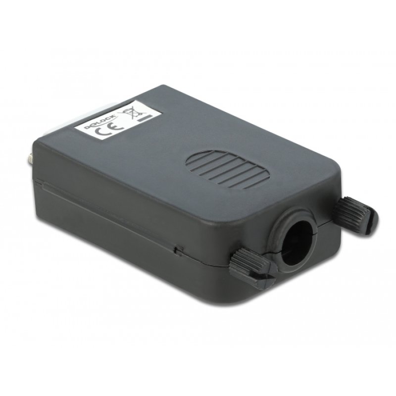 Delock D-Sub15 Stecker zu Terminalblock mit Gehäuse