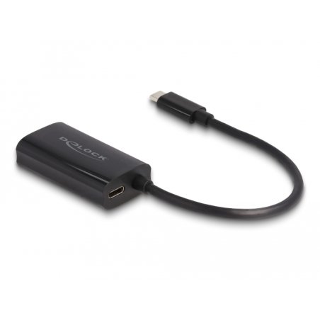 Delock USB Type-C™ Adapter zu Gigabit LAN mit Power Delivery 100 Watt