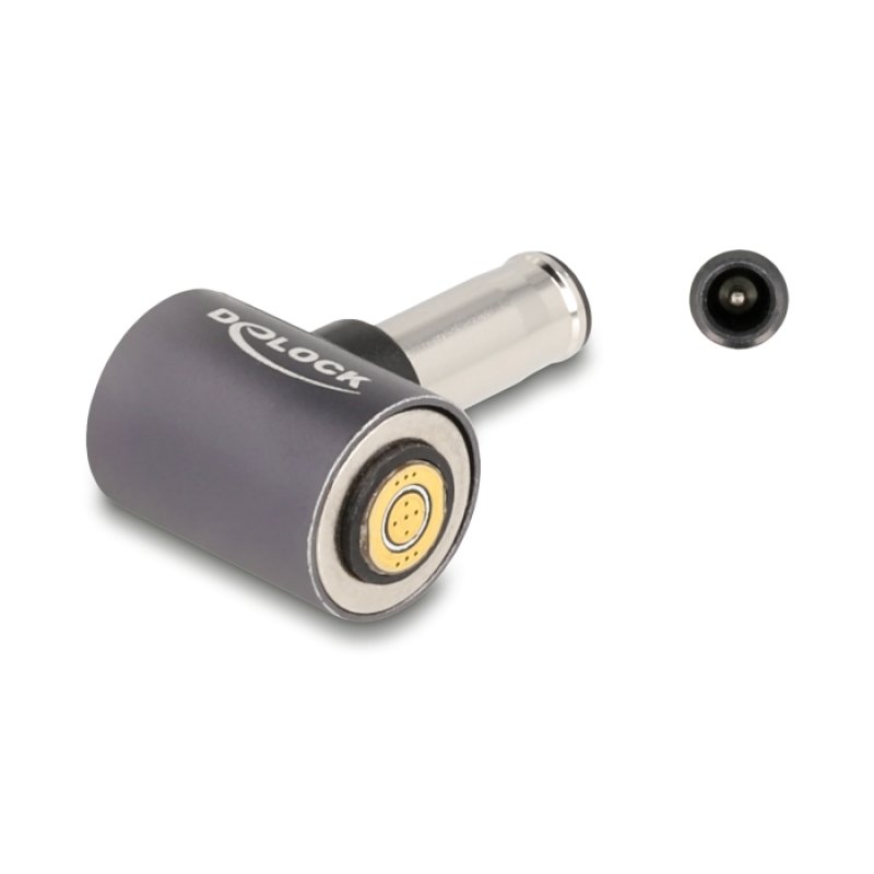 DeLOCK Adaptateur pour câble de chargement de laptop 5,5 x 2,1 mm mâle à un connecteur magnétique à 8 broches