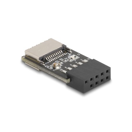 Delock USB 2.0 Adapter Pfostenbuchse zu intern USB Typ-E Key A Buchse