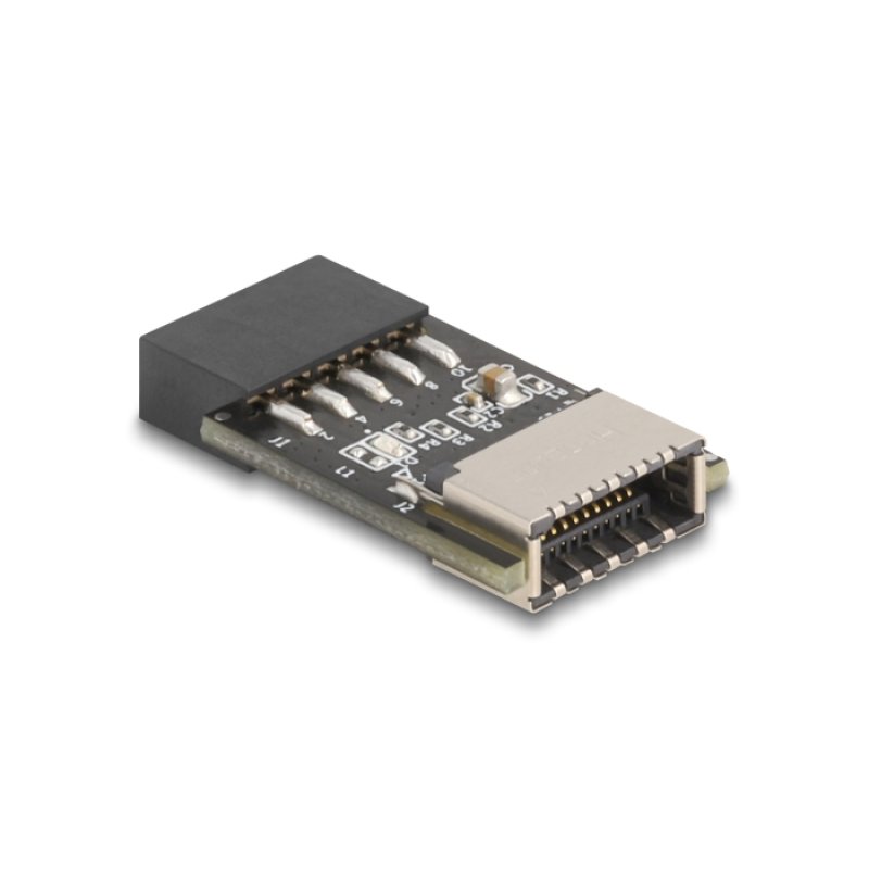 Delock USB 2.0 Adapter Pfostenbuchse zu intern USB Typ-E Key A Buchse