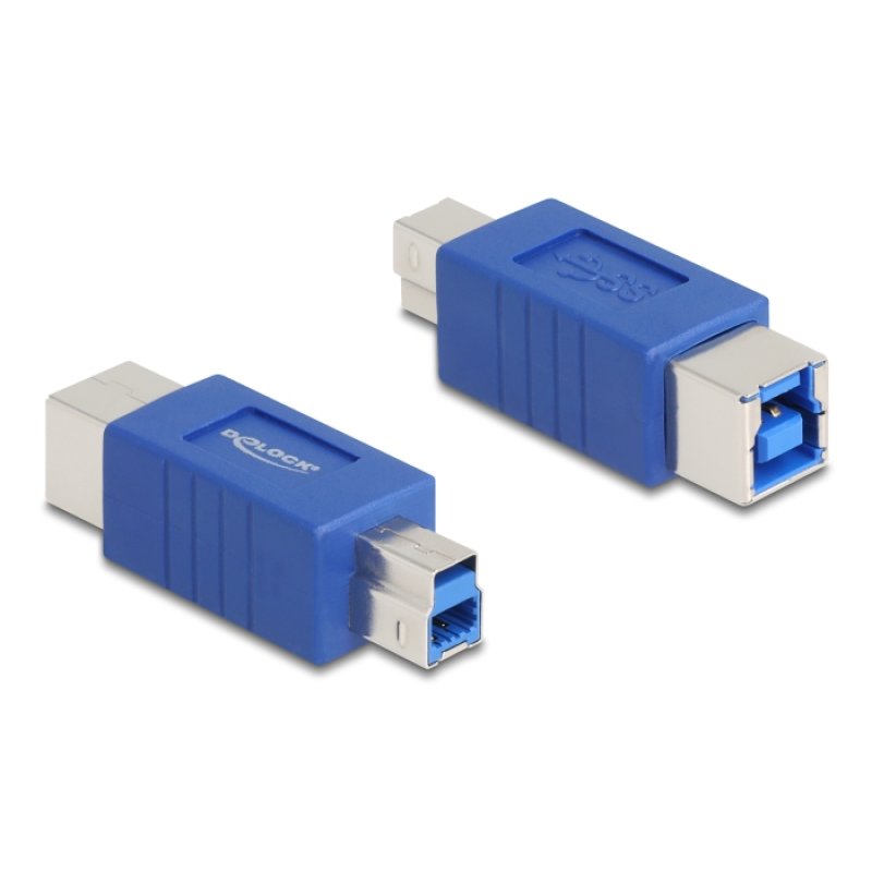 Delock USB 5 Gbps Adapter USB Typ-B Stecker zu Buchse Portschoner