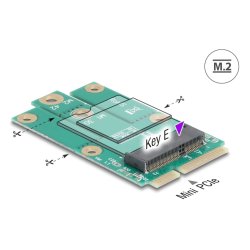 DeLOCK 64338 carte et adaptateur d'interfaces Interne M.2