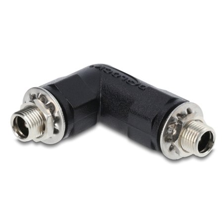 DeLOCK 90944 changeur de genre de câble DC 5.5 x 2.5 mm Noir