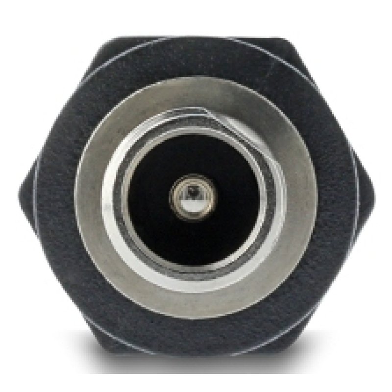 Delock Hohlstecker Adapter DC 5,5 x 2,5 mm Buchse auf Buchse mit Gewinde gewinkelt 90°