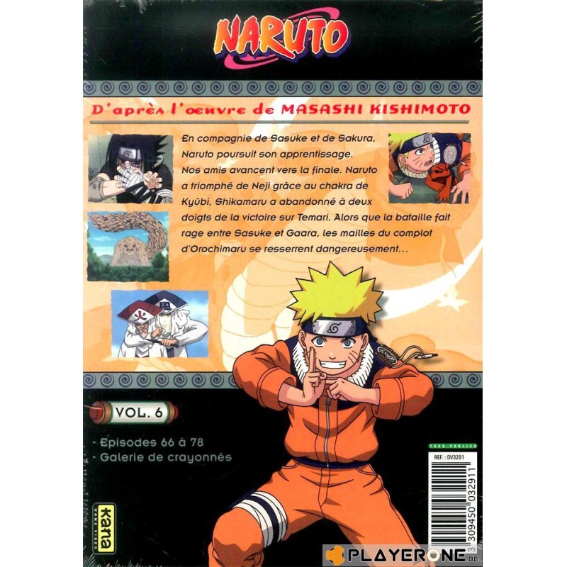 NARUTO - Vol 06 - (3DVD) SLIM BOX
