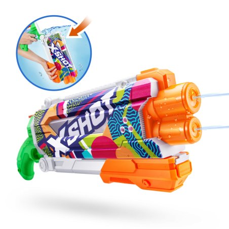 XSHOT - Fast-Fill Skins Pump Action Water Blaster (11855)