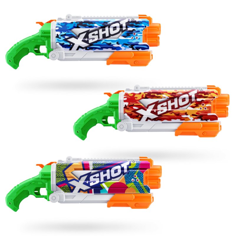 XSHOT Fast-Fill Skins Pump Action Water Blaster ZURU