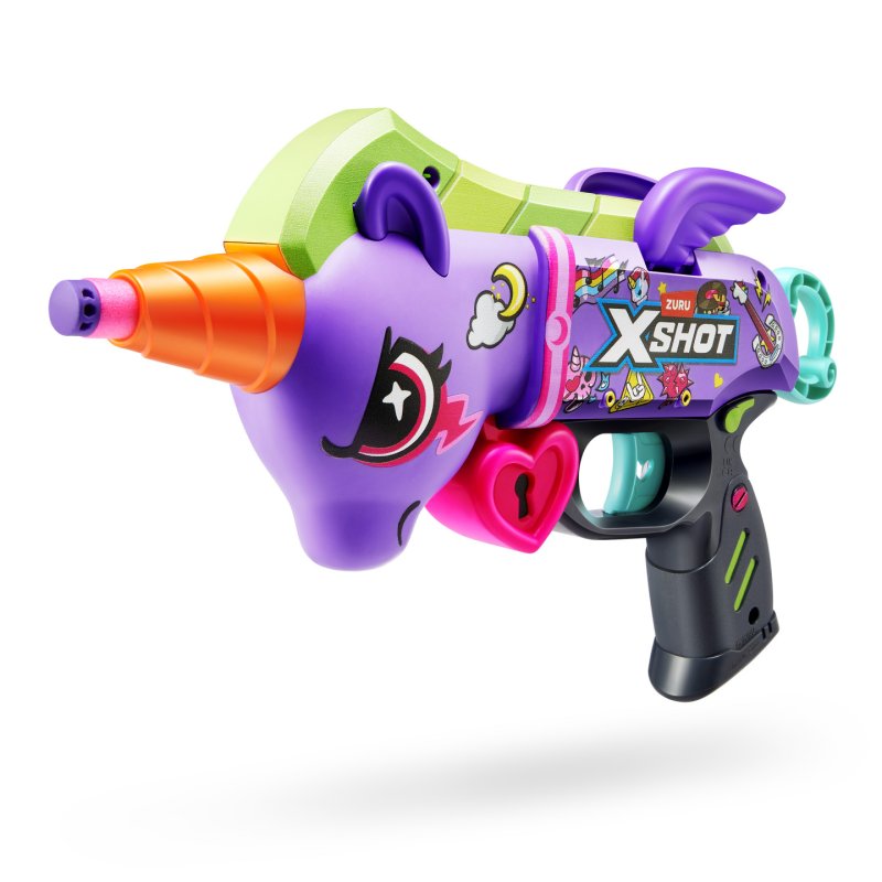 XSHOT Blastercorn Pack Blanc et Violet