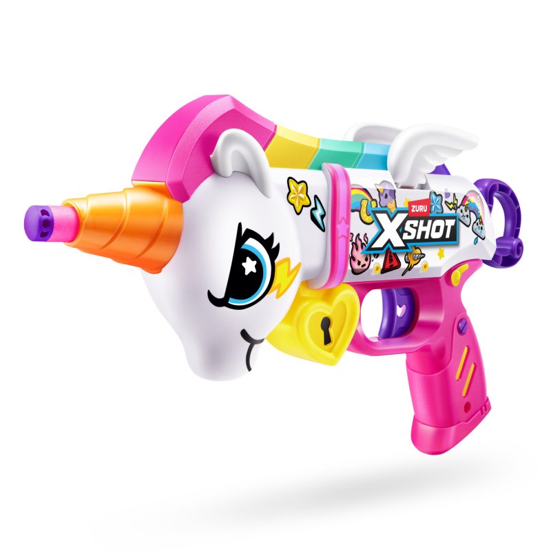 X-Shot - Blastercorn Unicorn Blaster 2pk (32darts) (36855)