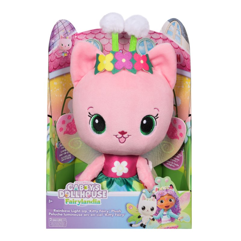 Gabby's Dollhouse - Light Up Kitty Fairy Plush 30 cm (6075633)