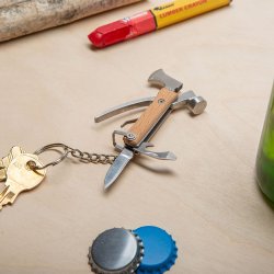 Kikkerland - Mini Axe Tool - Wooden - 1.5 x 3.25 x 0.5 inches