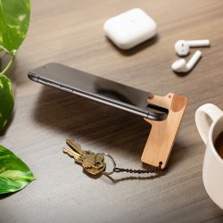 Kikkerland - Pup Phone Stand - 1.5 x 5.25 x 0.25 inches