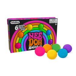 NeeDoh - Teenie Rainbow 6-Pack (200106)