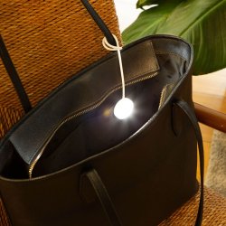 Kikkerland - Rechargeable Purse Light - 1.50 x 8.25 x 0.50 inches