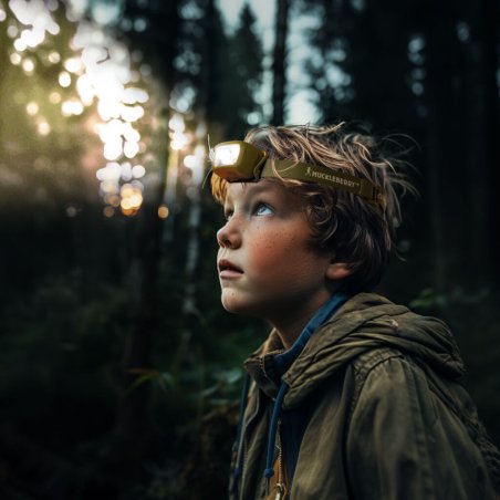 Kikkerland - Rechargeable Headlight - 1.5 x 2.75 x 1.25 inches