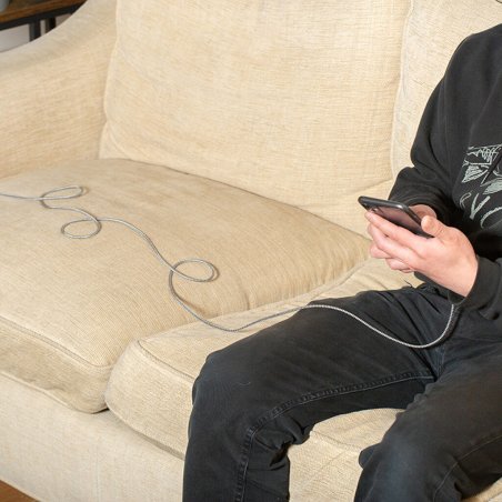 Kikkerland - USB-C Charging Cable - 2 meters (6.5 feet)