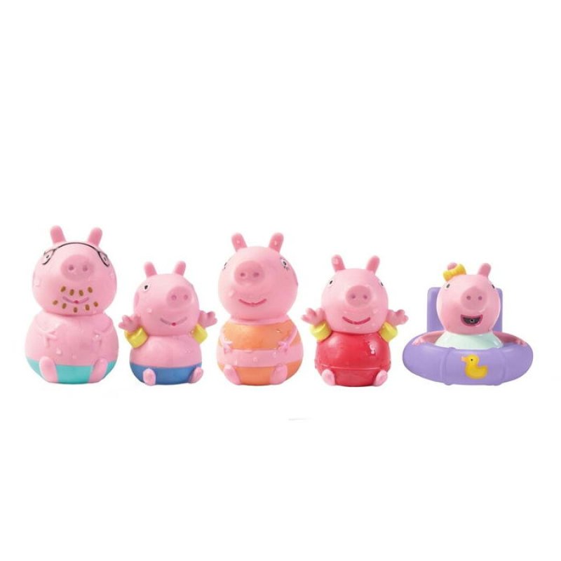 Toomies - Peppa & Family Bath Squirters (203-73923)