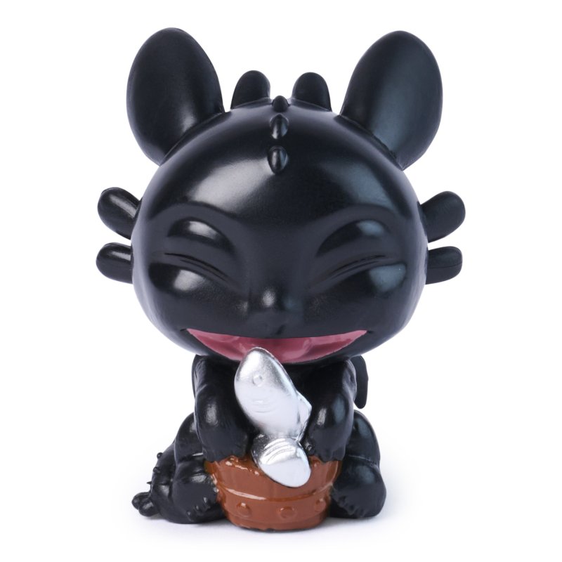 DreamWorks Dragons , Collection Les Contes de Toothless, 1 figurine de dragon à collectionner avec œuf de dragon pour