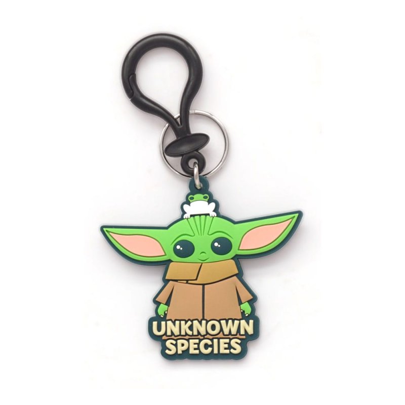 Star Wars Soft Touch PVC Bag Clip Baby Yoda Unknown Species