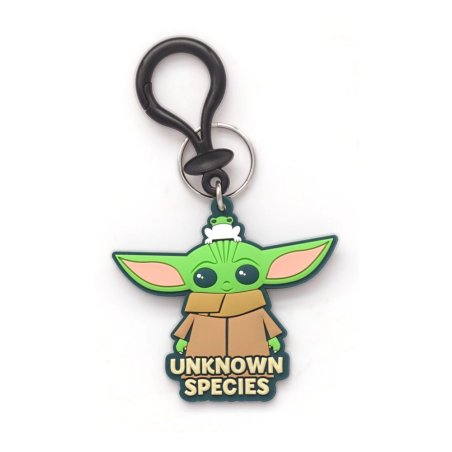 Star Wars Soft Touch PVC Bag Clip Baby Yoda Unknown Species
