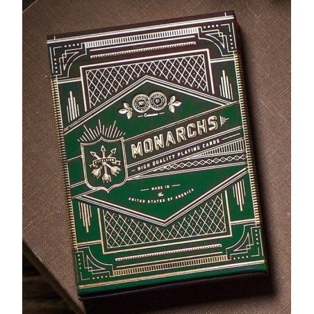 Theory 11 Playing Cards Monarch Green