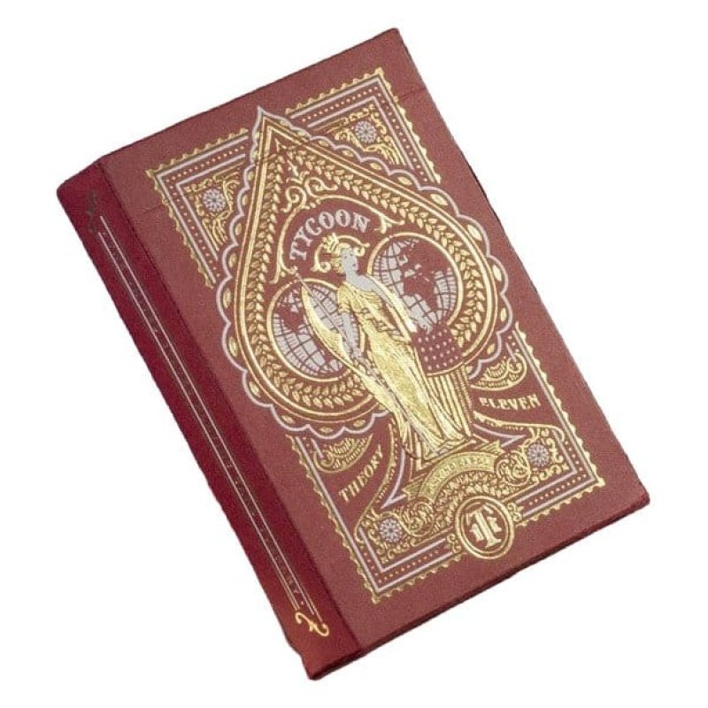 Theory 11 Playing Cards Tycoon Red
