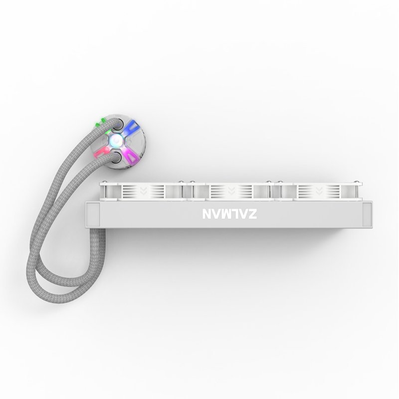 Kit Watercooling AIO Zalman Reserator5 Z RGB - 360mm (Blanc)