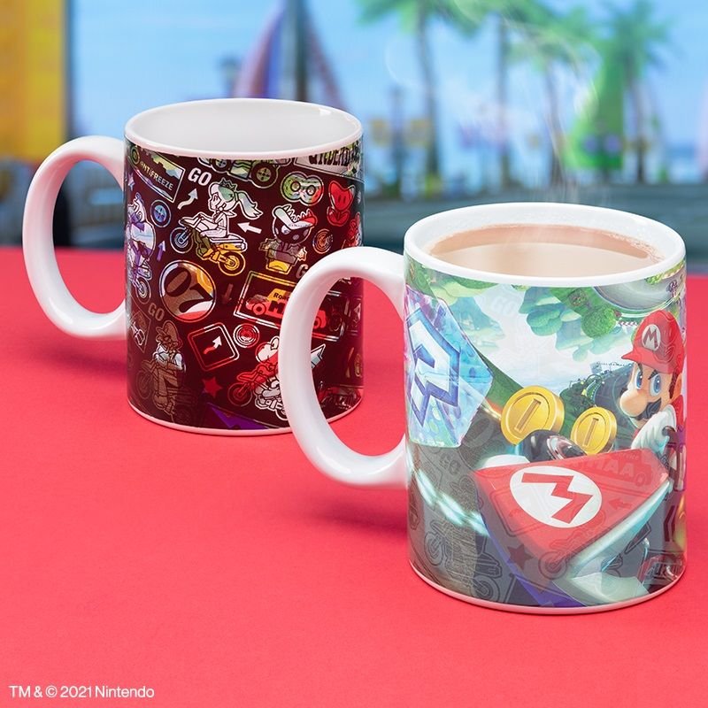 Paladone Mario Kart Heat Change Mug cup Multicolour Universal 1 pc(s)