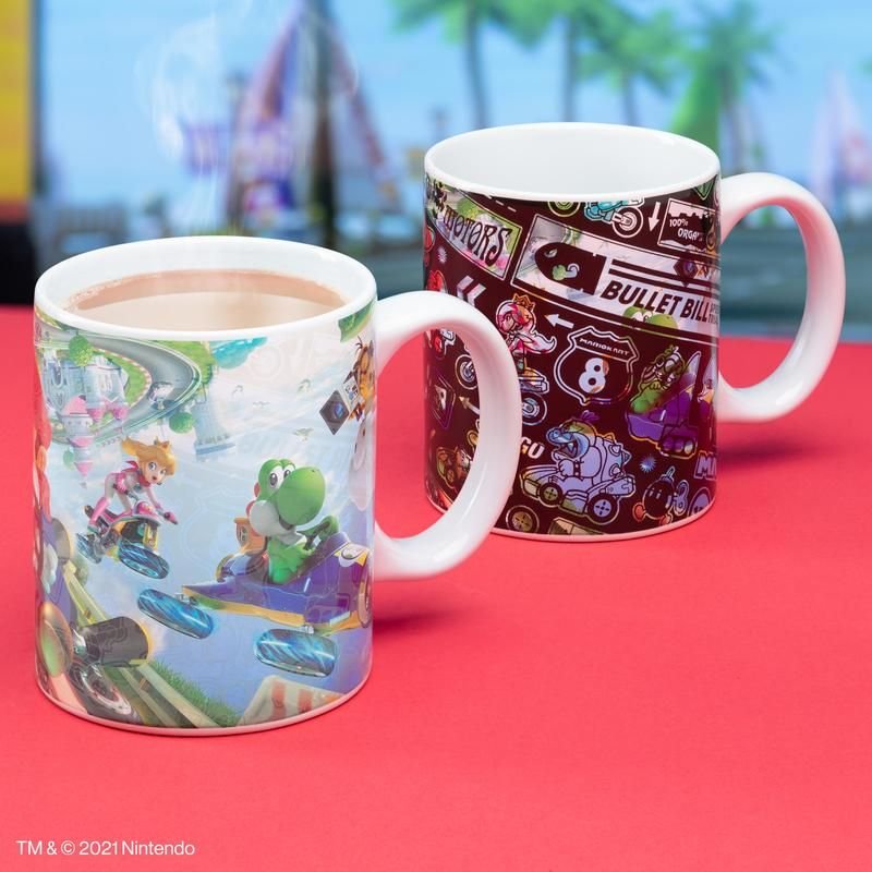 Paladone Mario Kart Heat Change Mug Tasse Multicolore Universel 1 pièce(s)