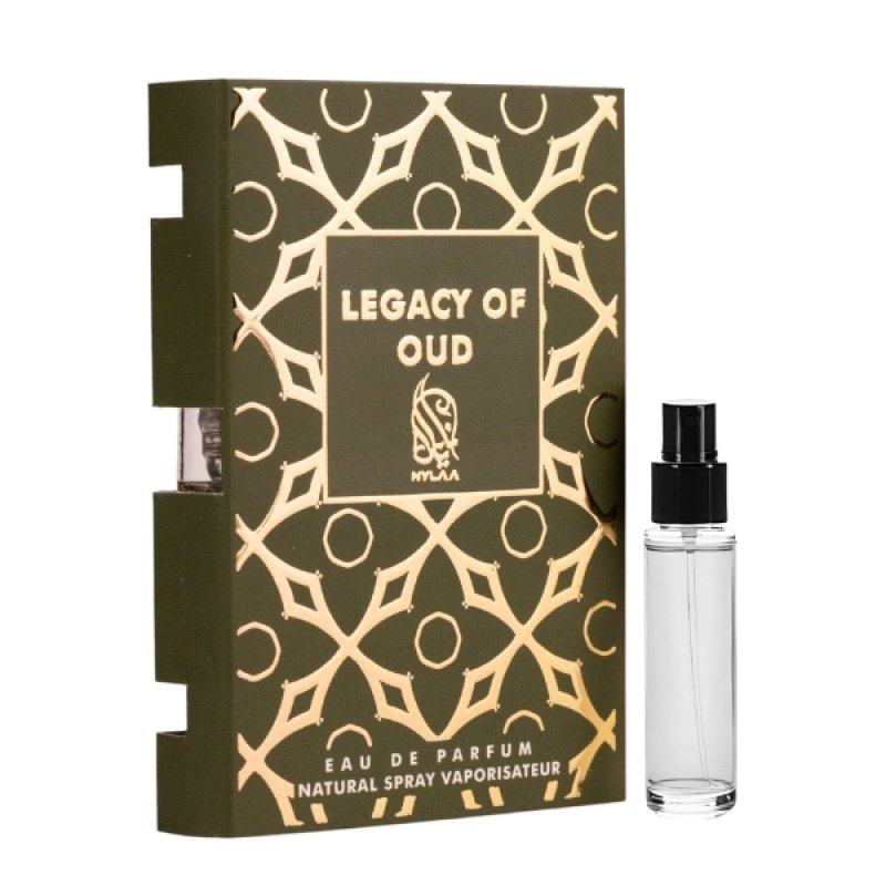 Nylaa Legacy of Oud Eau de Parfum 2ml Unisex fragrances