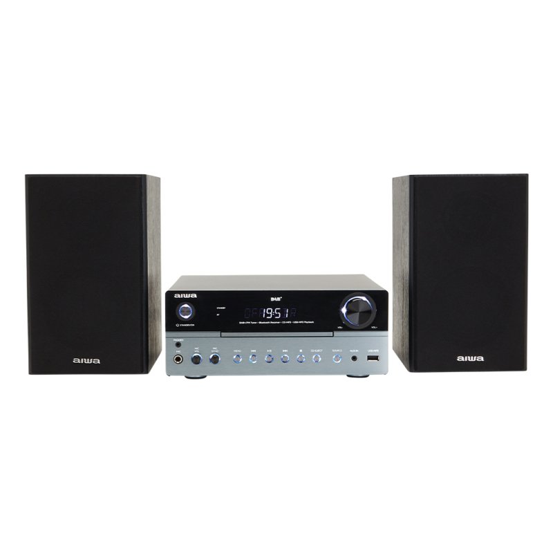 Aiwa MSBTU-700DAB home audio system Home audio micro system 25 W Arctic blue, Black
